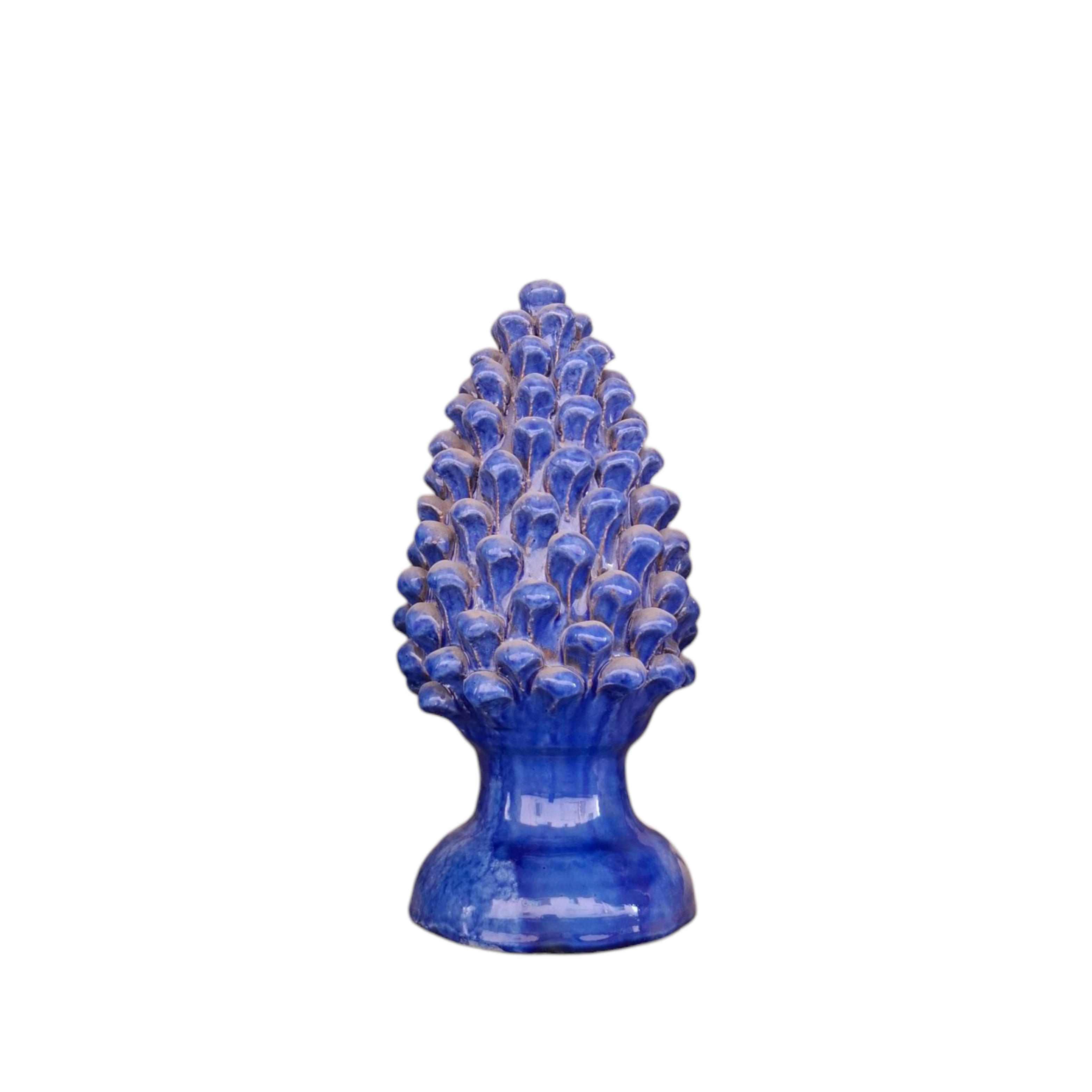 Blue Pineapple Urn