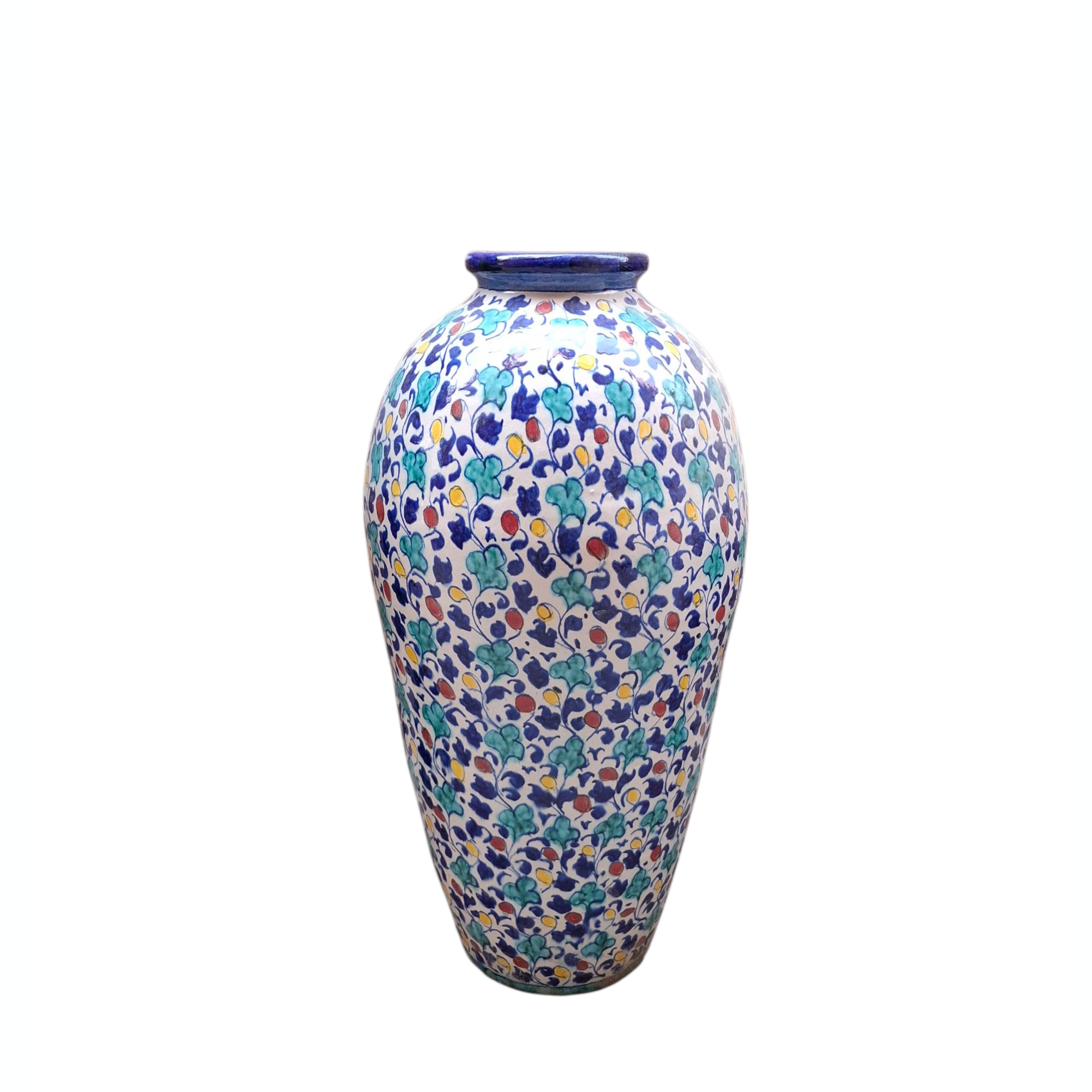 Multicolored Tall Vase