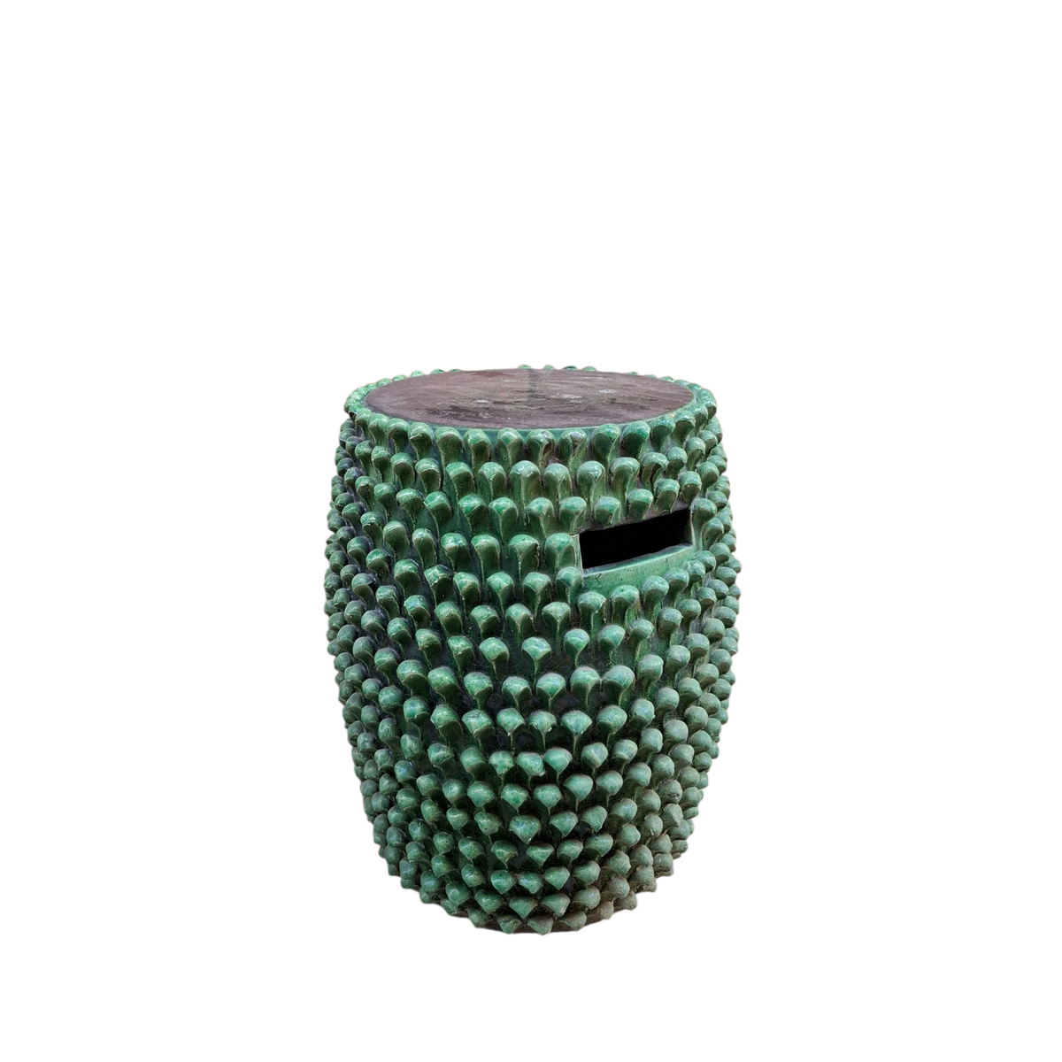 Musawir Rind Green Dotted Stool – Musawir