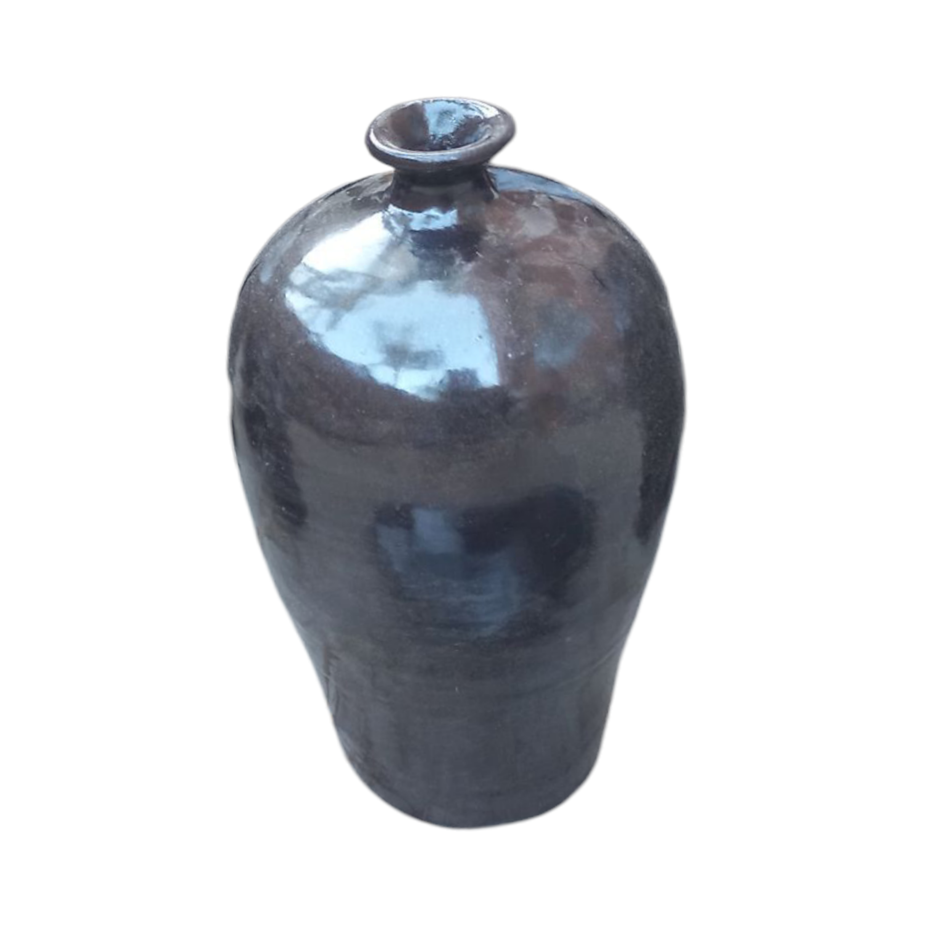 Balloon Black Vase