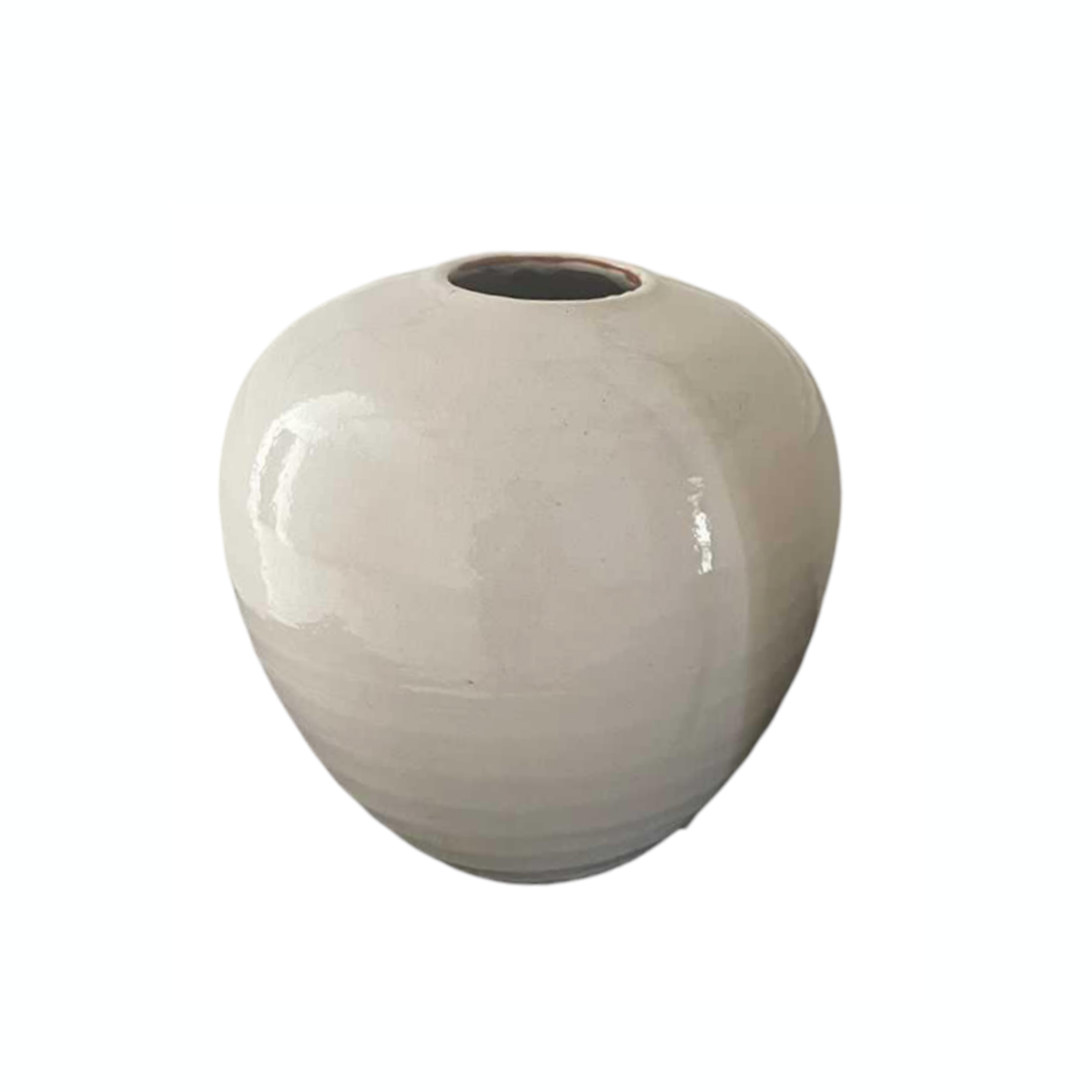 White Pear Vase