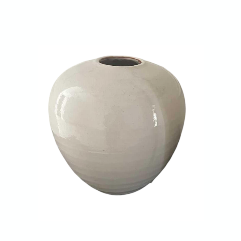 White Pear Vase