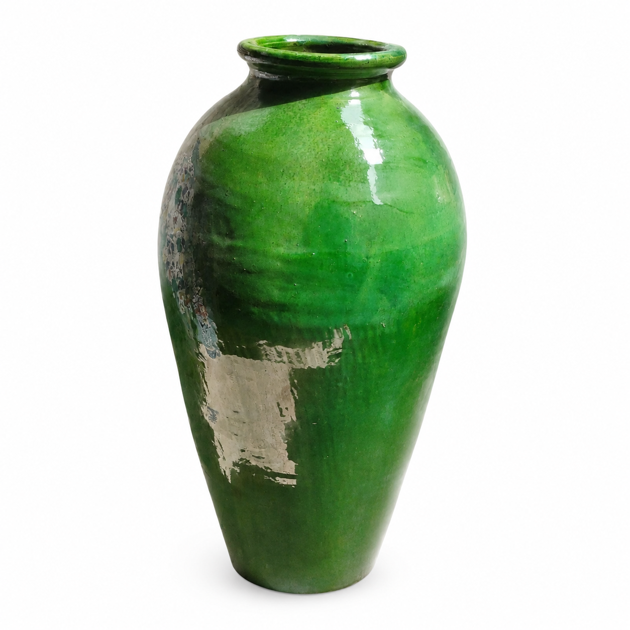 Emerald Tall Floor Vase