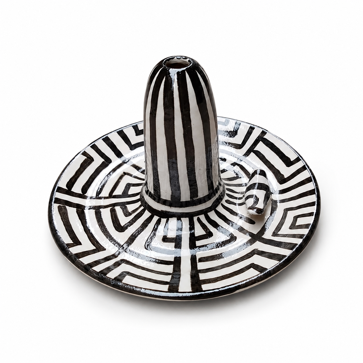 Zebra Hanging bird feeder