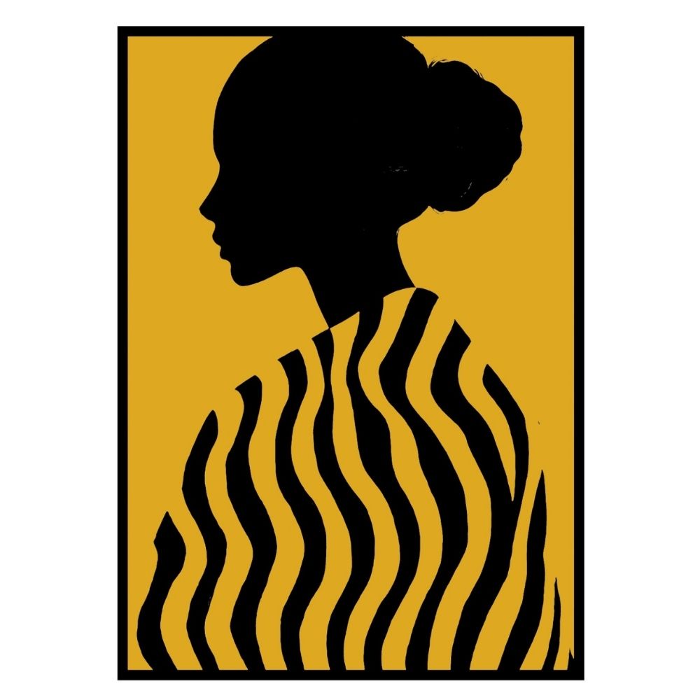 Yellow Women Wall Art