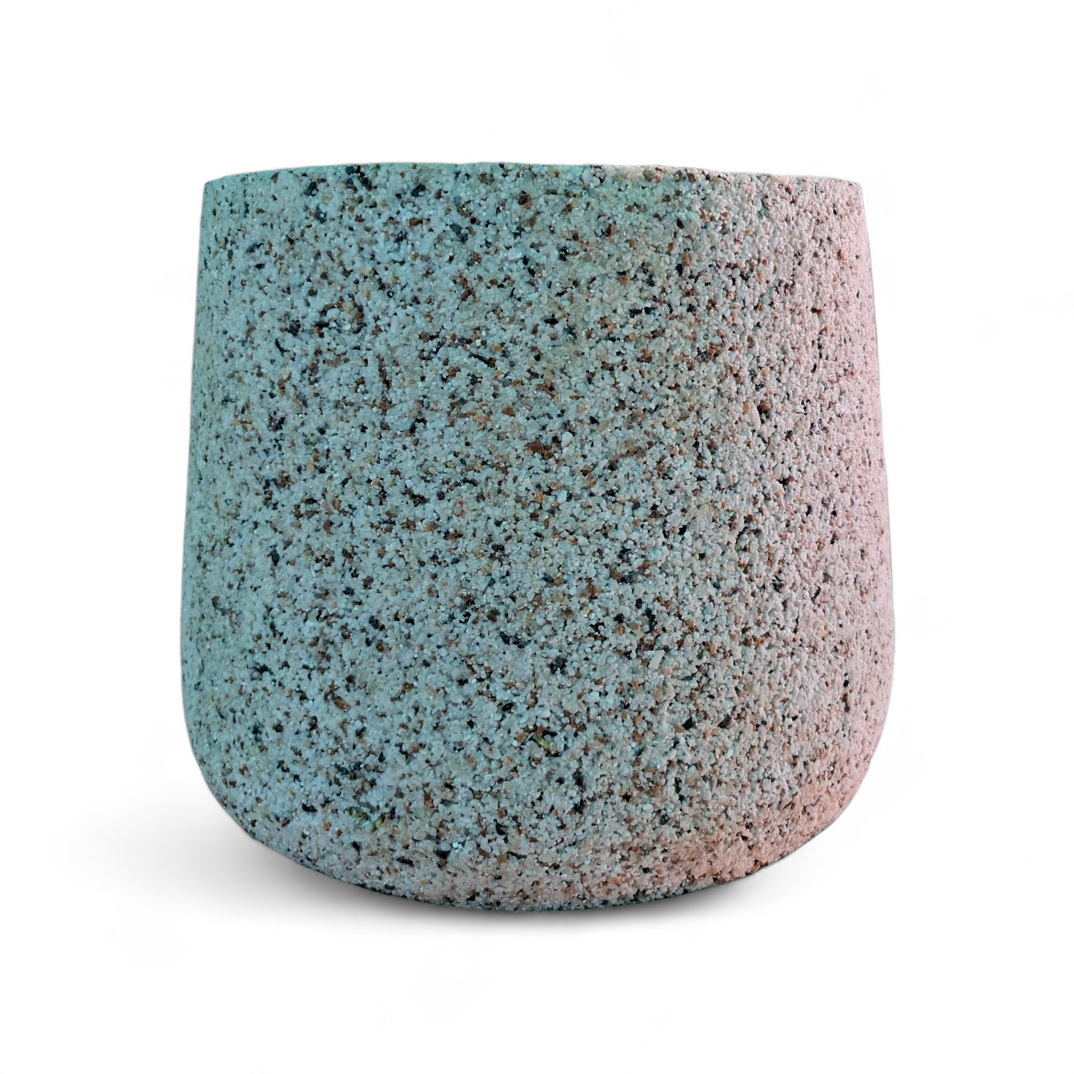 White Gravel Planter